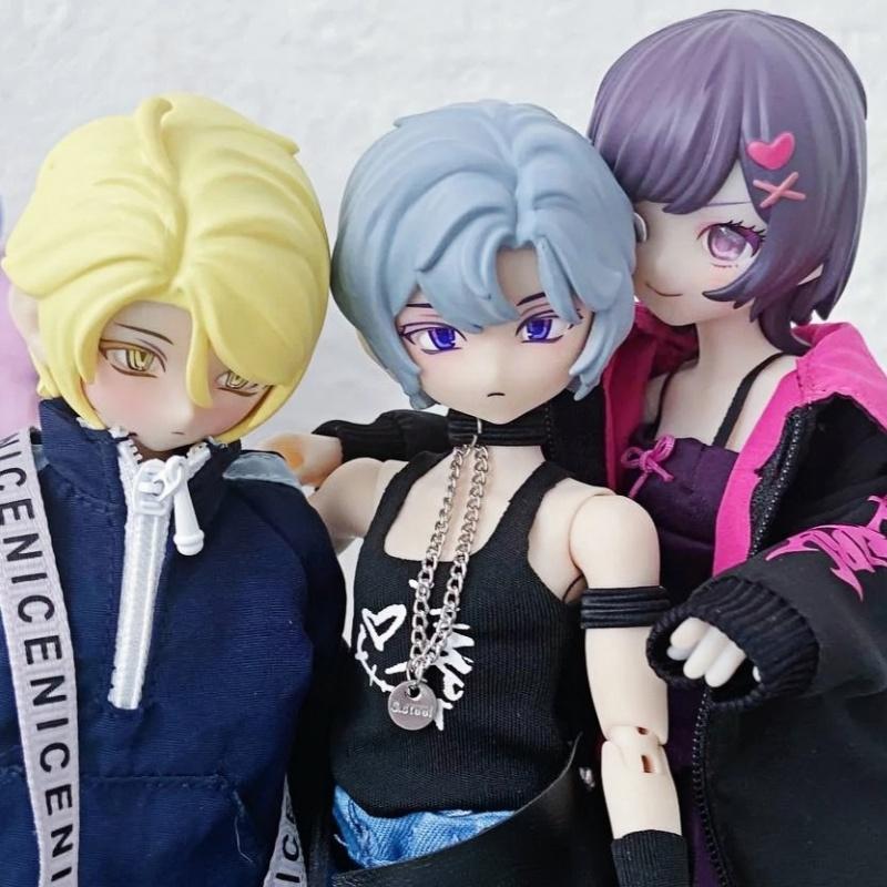 Genuine Zack Blind Box Event Series 1/8 Bjd Boy'S Knuckle Action Figure Poseable Joint Mobility Toy Gifts Anime Collector Model