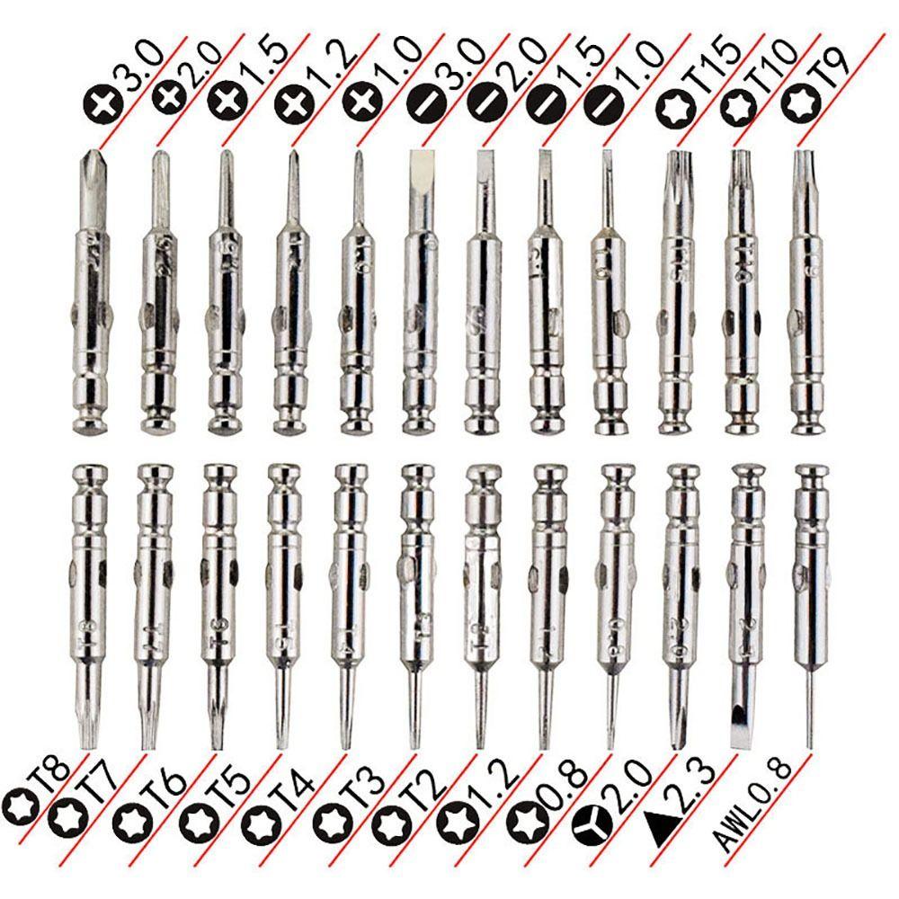 1Set Electronics Repair Electronic Screwdriver Repair Tools Kit  for Camera Watch Tablet PC Repair