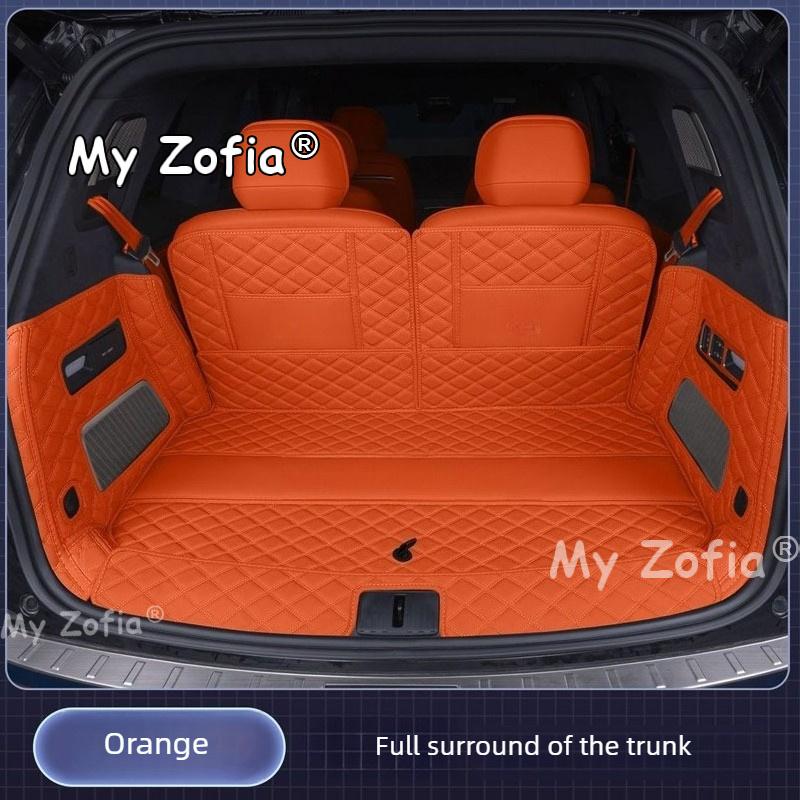 For Geely Galaxy M9 2026 2027 Auto Carpet Interior Modification Full Enclosure Trunk Pad Car Leather Trunk Interior Accessories