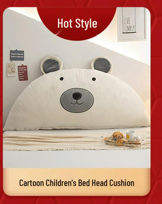 Triangle Large Backrest Lumbar Support Cushion - Solid Color Sofa & Bed Pillow