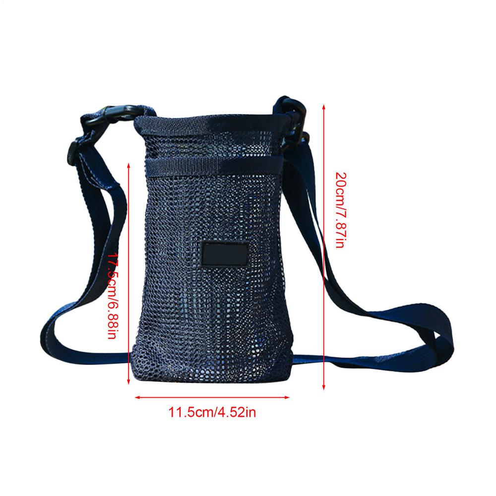 Water Bottle Bag Water Bottle Pouch With Strap Fashionable Sleeve With Adjustable Rope For Workout Shopping Road Trip Camping