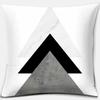 Fresh And Modern Geometric Printing Square Pillowcase Home Decoration Car Sofa Cushion Cover