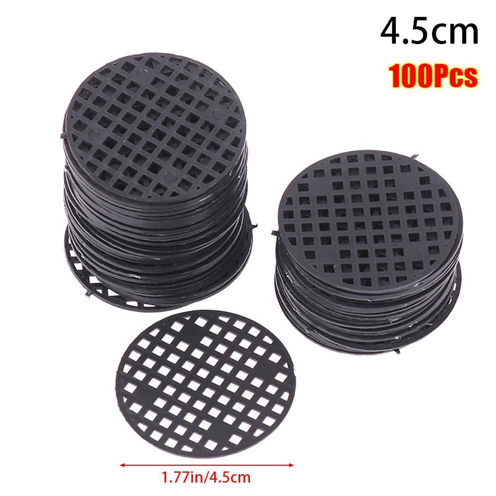 100/200/300Pcs Hole Bonsai Basin Flowerpot Gasket Leak-proof Anti-corrosion Mesh Grid Mat