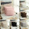 Soft And Fuzzy Geometric Diamond Pillowcase For Home Decor