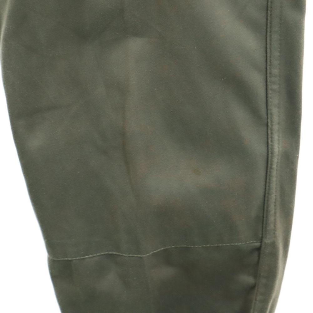 FRENCH ARMY 90s Old Cargo Pants 80 M Olive Military Men's Used