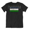 Flag T Shirt Uzbekistan Fashion Country Souvenir Gift Tee Pride Logo