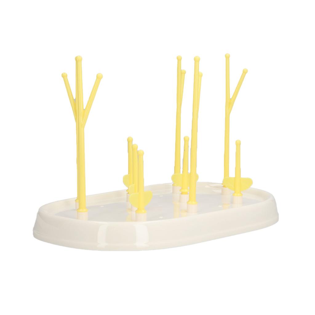 Feeding Bottle Drying Rack Collapsible Portable Baby Feeding Bottle Drying Draining Rack