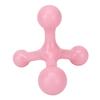 Arch Handheld Massager Tool Triangle Reduce Soreness Mini Handheld 4 Point Massager Pink