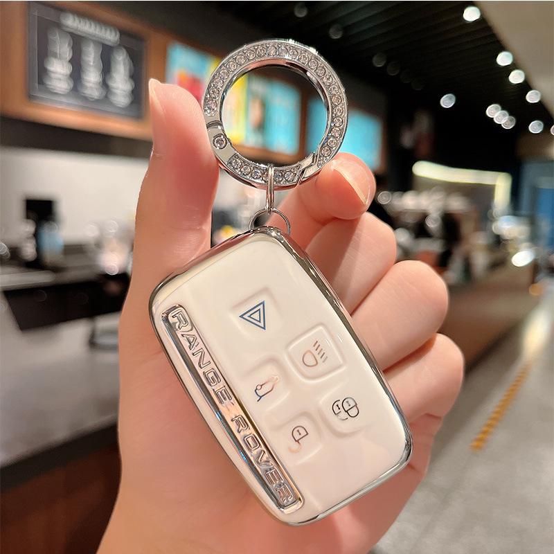 Premium Jaguar Key Case for XEL, XFL, F-Pace, I-Pace, F-Type, and XJ