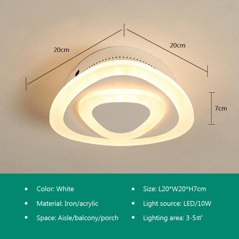 Modern LED Ceiling Lamp For Dining Living Room Bedroom Kitchen  Aisle Corridor Stairs Entrance Minimalist Style Home Decor Light