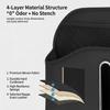 Jfbonin Universal Car Backseat Organizer Pu Leather Seat Back Storage Bag With Tissue Box, Water Bottle Holder, Hooks For Car