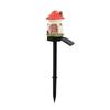Solar LED Mushroom House Statue Decor Lamp Easy To Install Landscape Light for Patio Pathway Yard Holiday Gifts Travel Outing