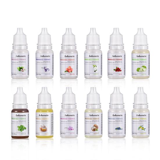 10ml 24 Flavors Essence Mini Edible Easy To Use Long-lasting Lightweight Handmade Soap Tool Grapeseed Oil Food Additives Fragrance