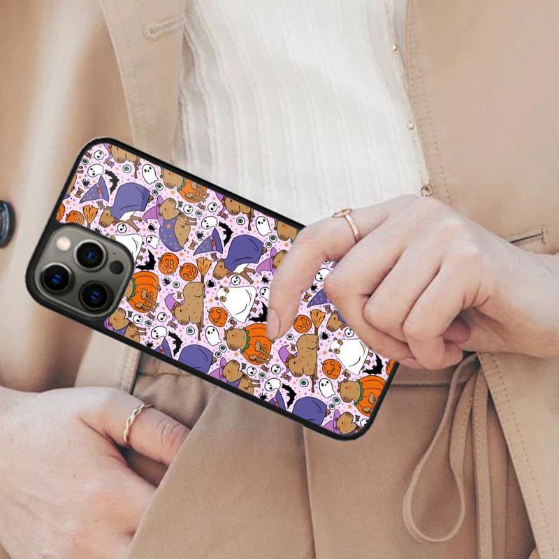 Bathing Capybara Pattern Magnetic Phone Case For APPLE iPhone 17 Air 16 14 13 12 Pro Max 15 Plus Wireless Charge MagSafe Cover