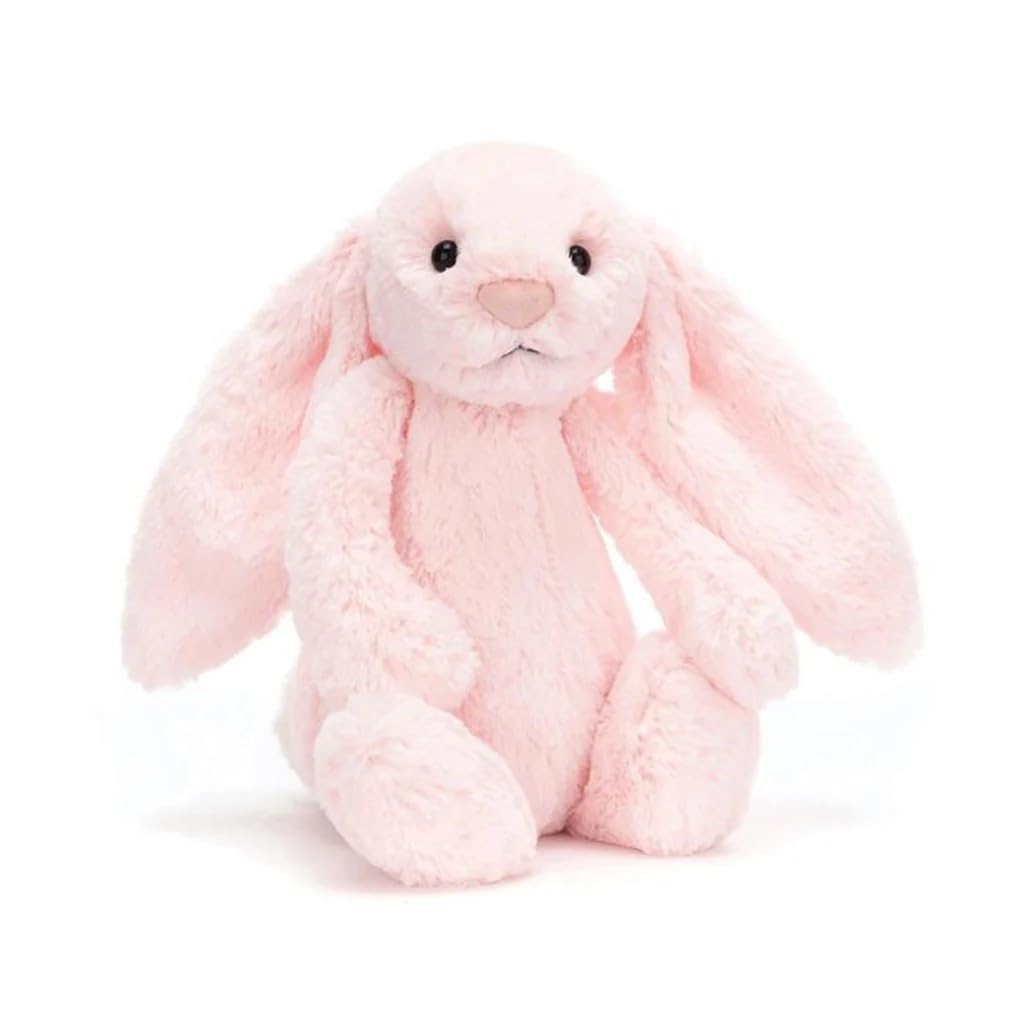 

Jellycat Bashful Pink Bunny Medium 9cm x 12cm x 31cm - L L H рожевий