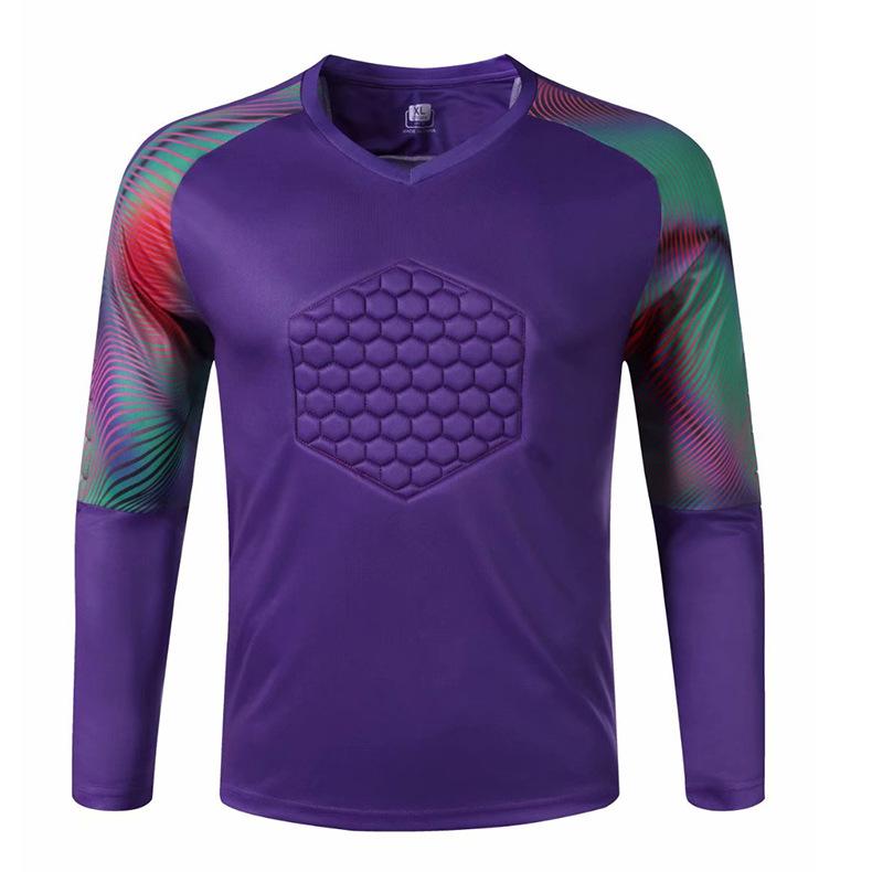 Men's Custom Goalkeeper Long Sleeve Uniform Set for Students - Training & Competition Gear