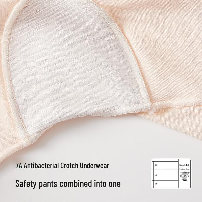 Urban Beauty Women's Maternity High-Waisted Cotton Seamless Safety Shorts