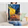 500-331 Famous Painting: Cafe Terrace At Night by Van Gogh, 500-piece (53 X 38 Cm) Jigsaw Puzzle, Made In Japan, APPLEONE