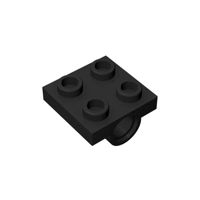 MOC 10PCS Puzzle Particle 2817 Modified 2x2 With Pin Holes Building Blocks Plate Bricks Toy Children Birthday Gift Dropshipping