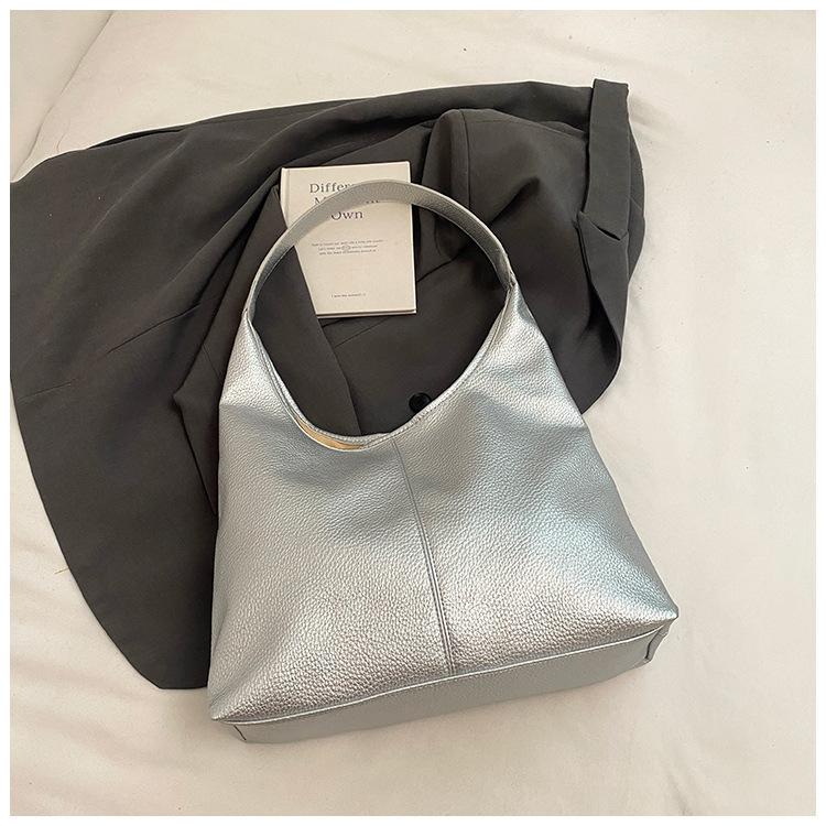 Unterarmtasche Damen Sommer neu große Kapazität Tragetasche Studentenkurs große Kapazität Schultertasche Pendlertasche