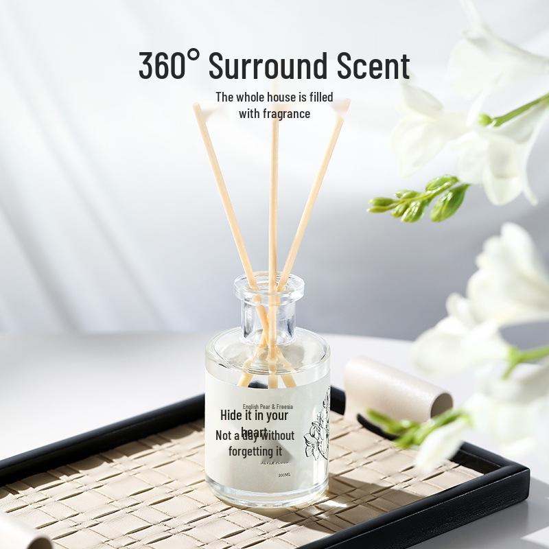 Rattan Aroma Diffuser – Long-Lasting Freshener for Bedroom & Bathroom