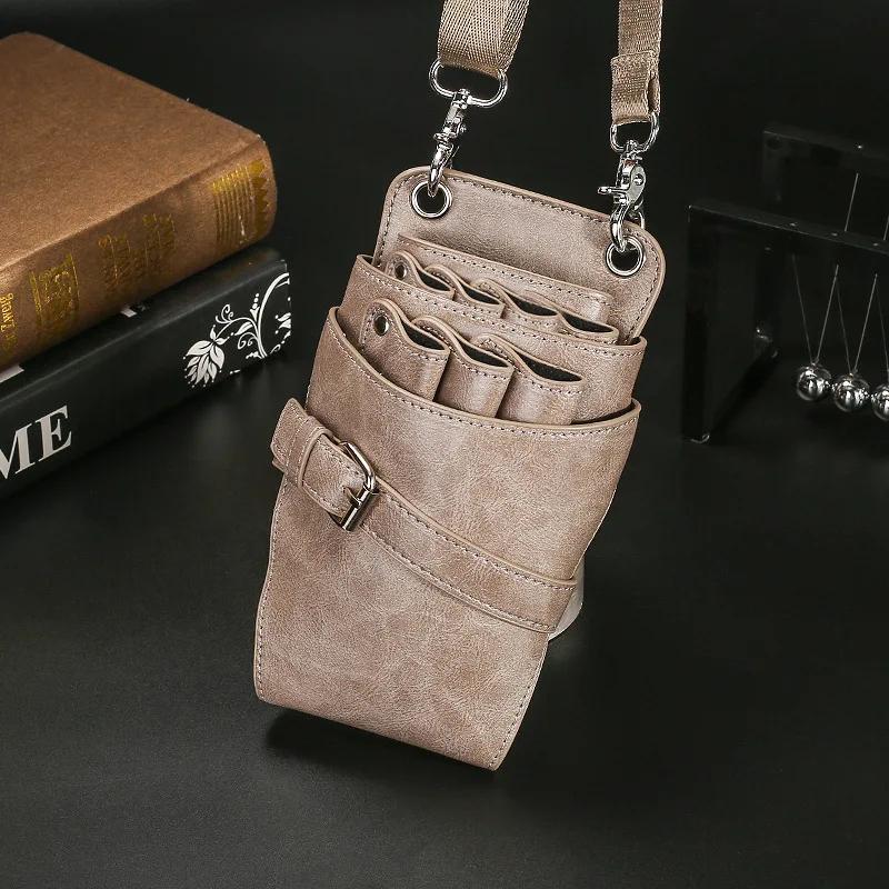 Professional Barber Hair Scissors Bag Hairdressing Tools Scissors Kit Bags Hairdressing Barber Scissor Holster Bag