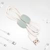 5/10 STÜCKE Kabelaufwickler Organizer Clips Mauskabel Kopfhörerhalter USB-Ladekabelhalter Schreibtischordner Kabelschutz