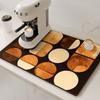 Coffee Machine Mat Drain Pad For Kitchen Non-slip Dish Drying Mats Quick Dry Tableware Faucet Placemat Dinnerware