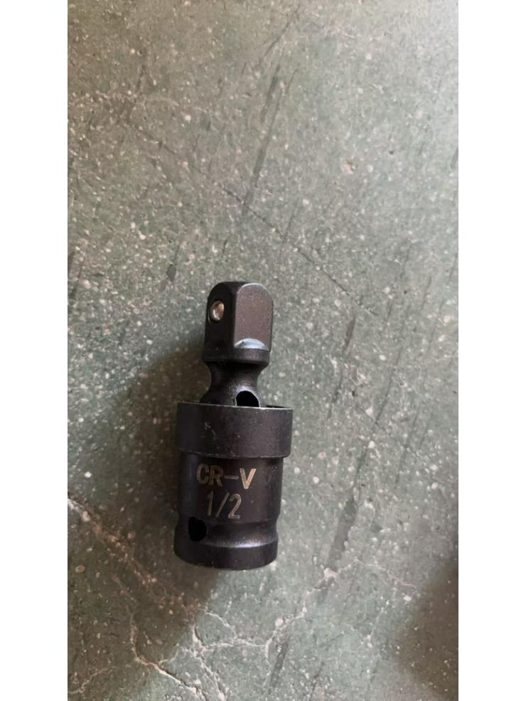360° Rotating Universal Joint Electric Wrench Adapter for Air Guns