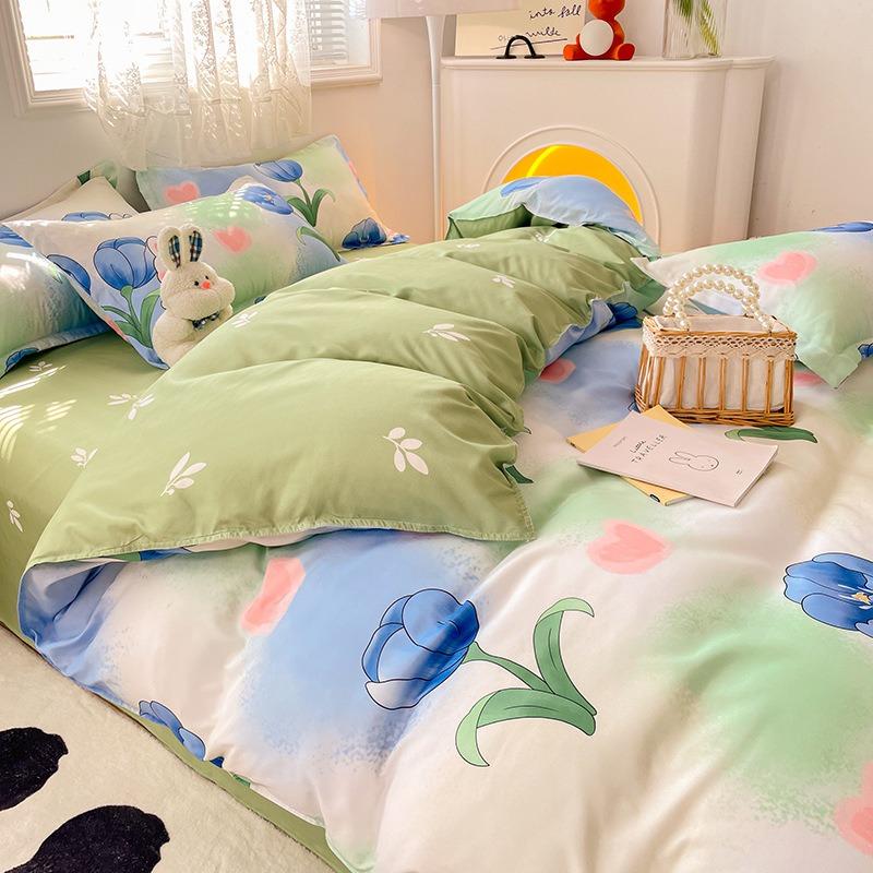 3/4Pcs/Set Warm Duvet Covers Suitable For Various In Autumn Winter Spring Soft Bedding Covers Suitable For All Seasons Bed Sack