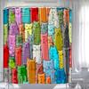 Cute Cat Animal Waterproof Polyester Shower Curtain With Hooks For Bathtub Bathroom Screens Home Decor Large Size Wall Cloth