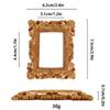 European-Style DIY Phone Case Frame, Badge, Gumi Display, and Dollhouse Scene Miniatures