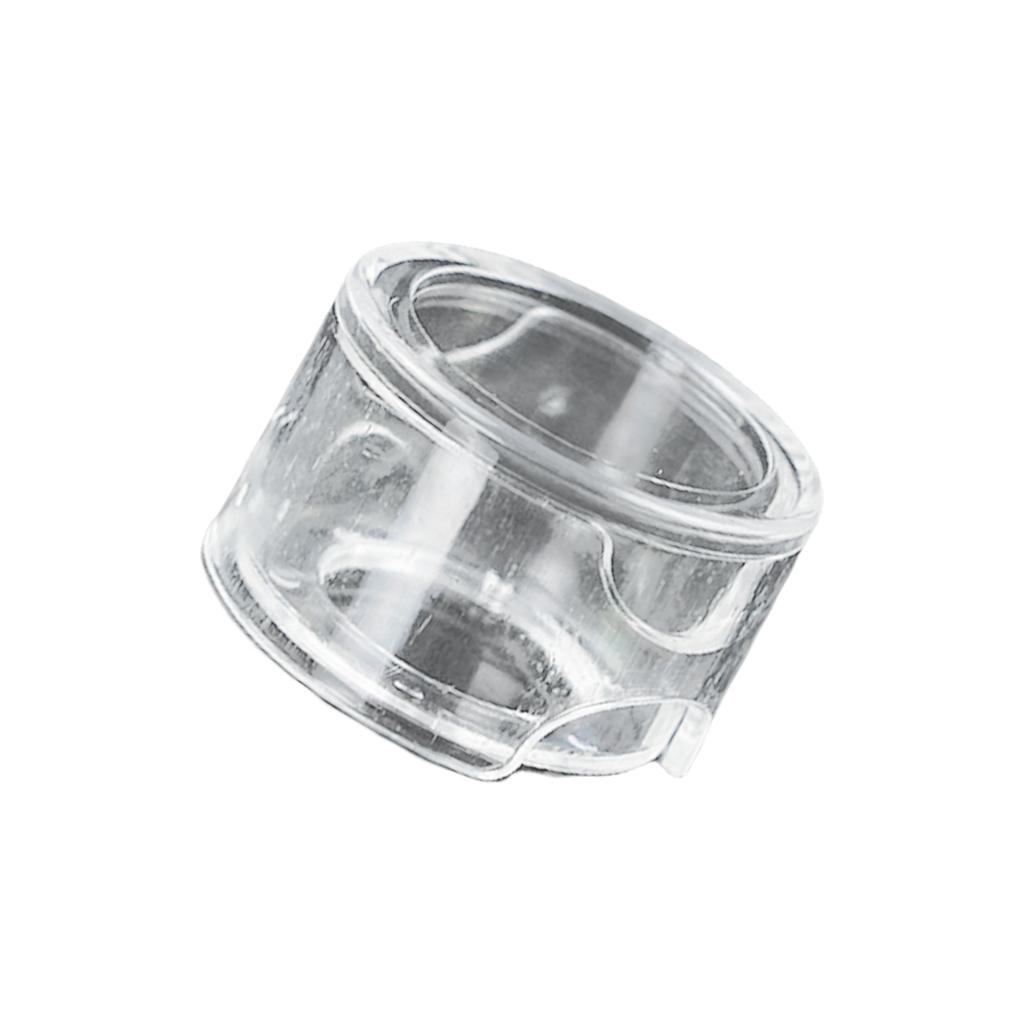 Acrylic Billiard Chalk Powder Box Clear Storage Shell Billiard Chalk Storage Box Chalk Protective Cover Easy To Use