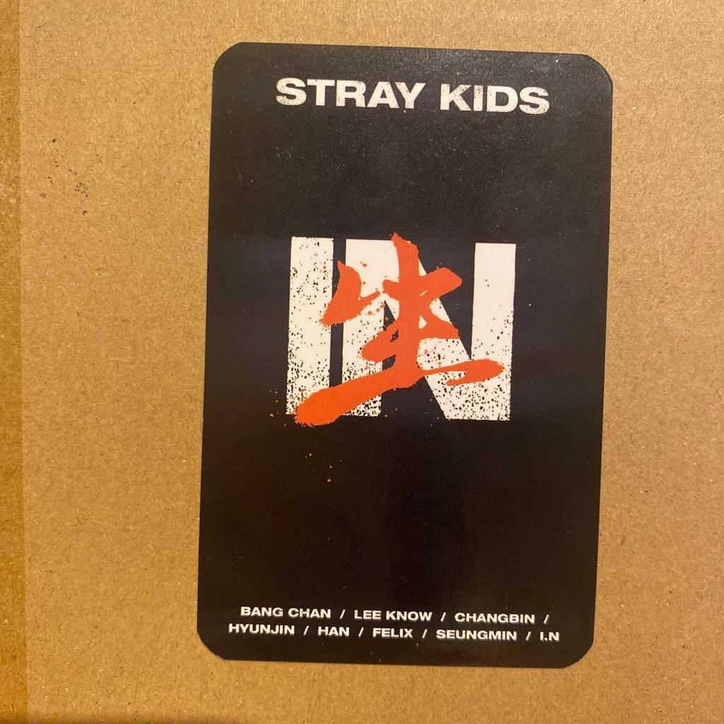 [USED] Stray Kids IN Live China Trading Card Felix