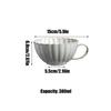 Japanese Retro Teapots,Coffee Cup and Saucer Set,Ceramic Mug,High-end Exquisite Latte Mug,High-end Afternoon Tea Set Teaware