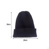 Knitted Winter Hat Beanie Soft Roll Up Edge Hats for Casual and Formal Occassion, a Size