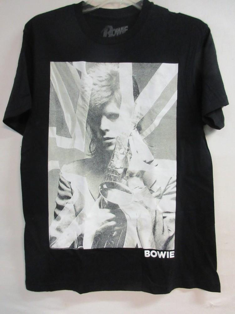 DAVID BOWIE OFFICIAL MERCH SAX PORTRAIT BAND CONCERT MUSIC  LARGE (M) Unisex T-Shirt M