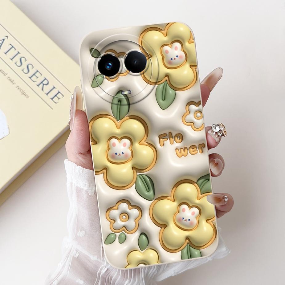 For Realme 11 5G Case RMX3780 Stylish Candy Painted Cover Shockproof Phone Case For Realme 11X Realme11 5G Soft TPU Fundas Coque