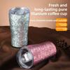 Multifunctional Pure Titanium Portable Outdoor Insulated Cup - Titanium Cup - Coffee Cup - Antibacterial Insulated Pot