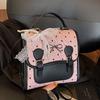 2025 New Backpack Women's Fashion Casual Portable Student Schoolbag Trend British Style Travel Backpack