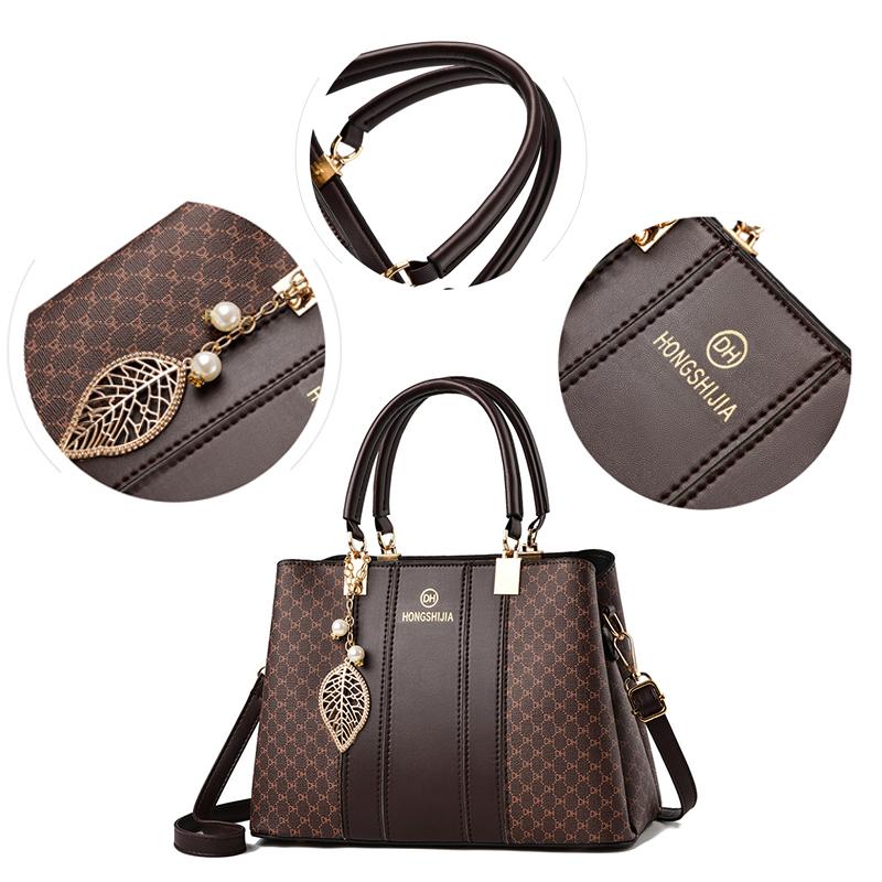 Geantă de mână cu umăr mic din piele elegantă Geantă de mână clasică pentru femei Geantă zilnică pentru navetă