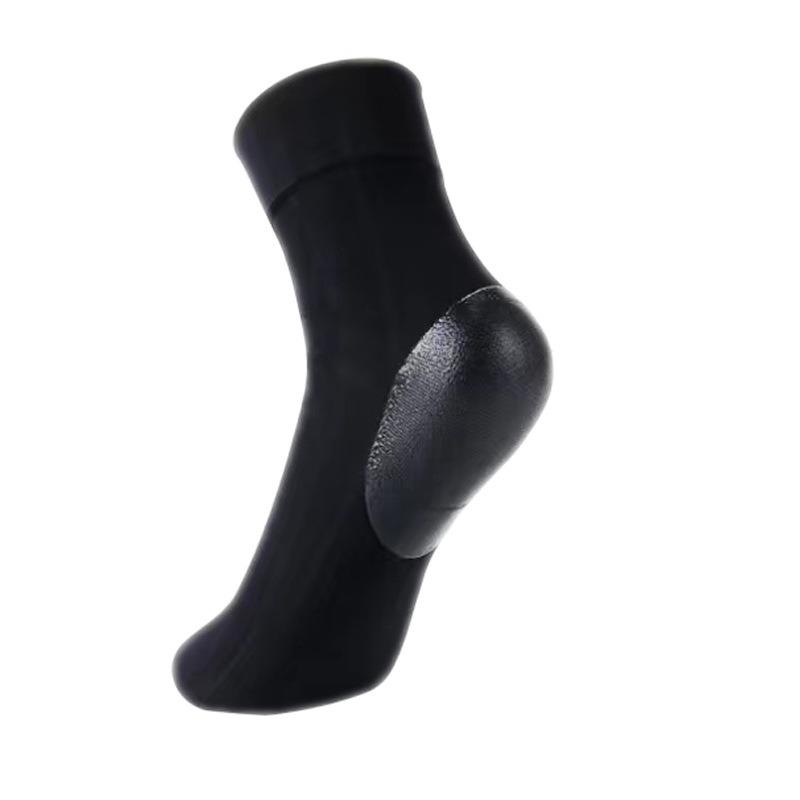5 Pairs of Women's Medium Thickness Split Resistant Heel Socks
