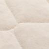 Nitori Box Pad, Organic Cotton Blend, OG2 T01 NF, Semi-Double Size, Beige, NITORI 7566772