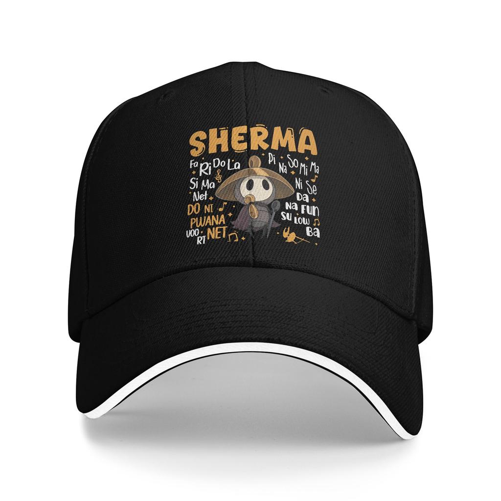 Funny Video Game Hollow Knight Baseball Caps Hip Hop Sandwich Caps for Unisex Women Adjustable Headwear Outdoor