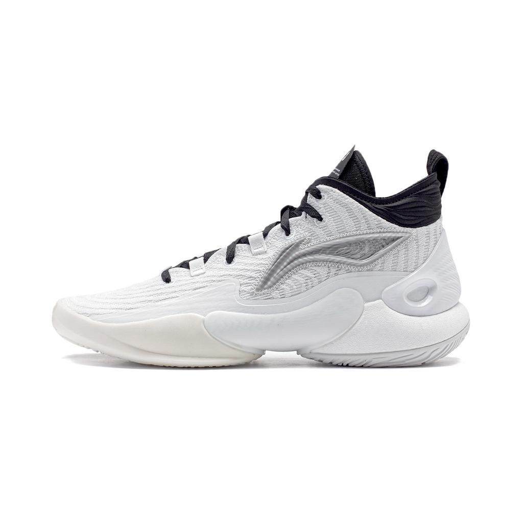 Li Ning Yu Shuai 18 Inheritance Full Palm Cushioning Anti-Slip Wear-Resistant Support Rebound Mid-Top Basketball Shoes Men Basketball Shoes ABAU009-3
