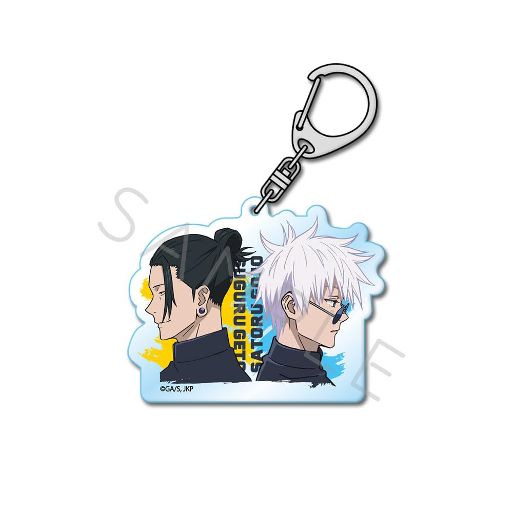 SYNC INNOVATION Jujutsu Kaisen Kaidama Tamaori Gojo Geto Acrylic Keychain YG &