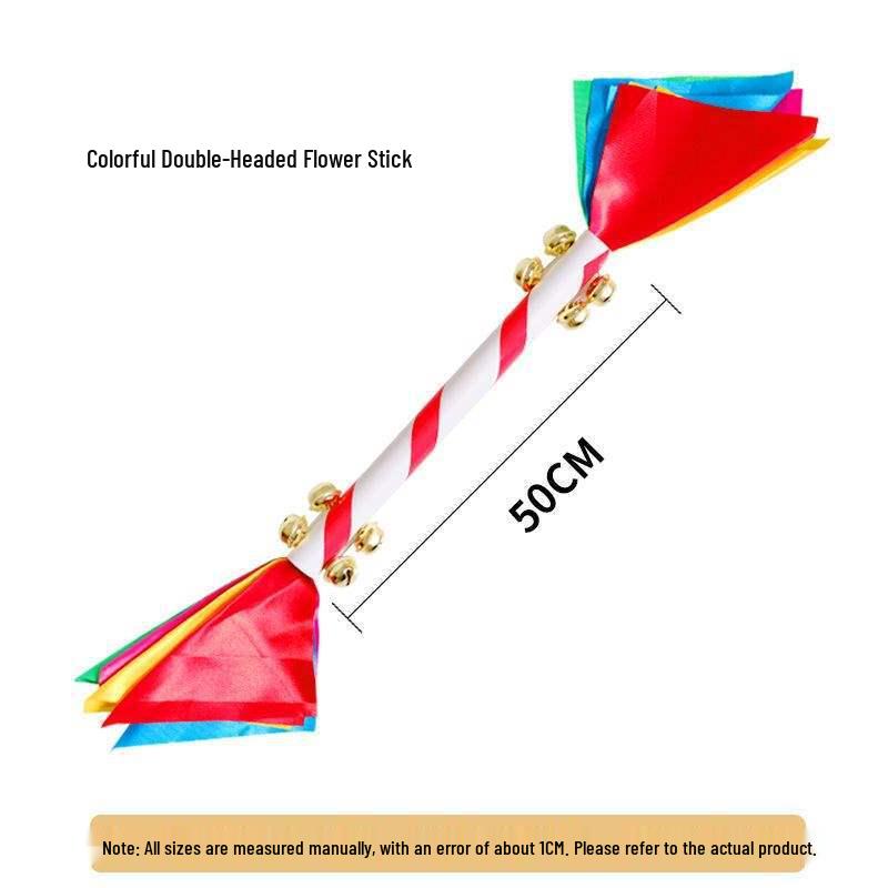 Bunte Blumenstock-Requisiten für Kinder-Tanz und Gymnastik