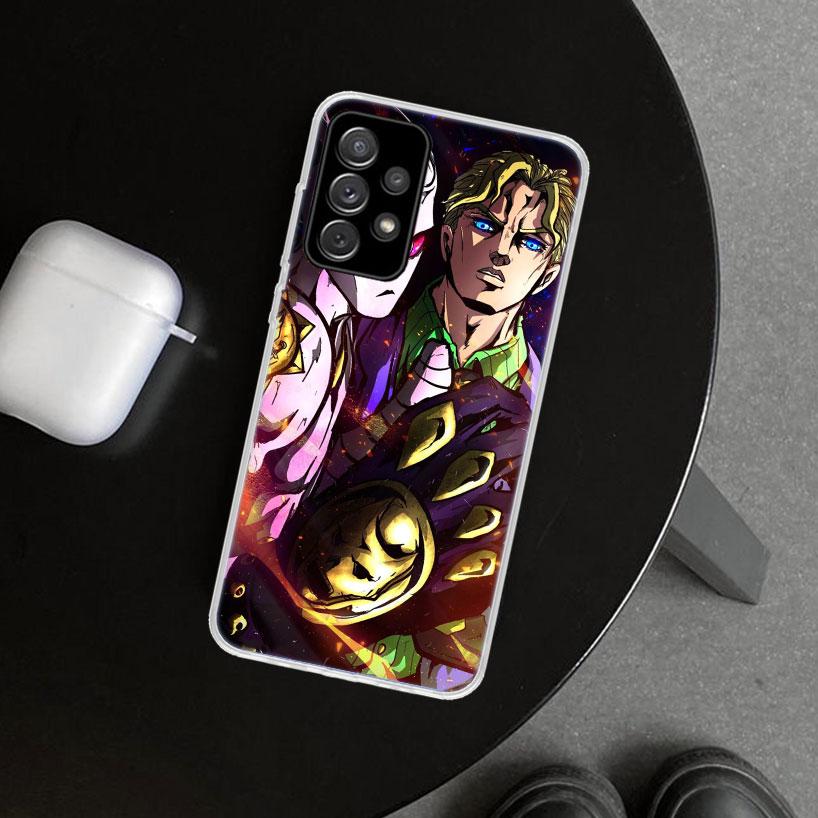 JoJo's Bizarre Adventure Hot Anime Phone Case Cover for Samsung Galaxy A12 A22 A32 A52 A72 A02S A51 A50S A31 A20S A10S Note 20 U