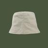 Solid Color Fisherman Hat for Women Summer Fashion Chiffon Sunshade Dome Basin Cap Girls Ladies Casual Outdoor Bucket Hat