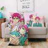 The D-Disastrous Life of Saiki K Pillow Covers Cartoon Sofa Decorative Home Double-sided Printing Short Plush Cute Cushion Cover